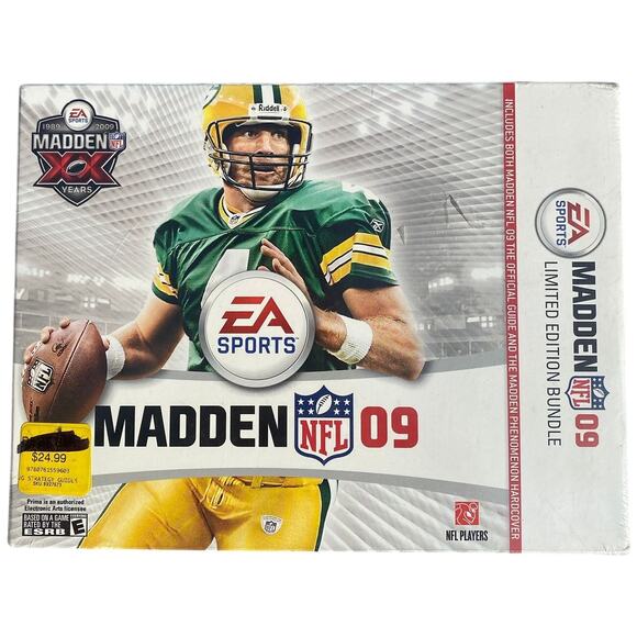 Madden Other - Madden 2009 NFL EA Sports Hardback/Guide Book Mojo Media Limited Edition Bundle